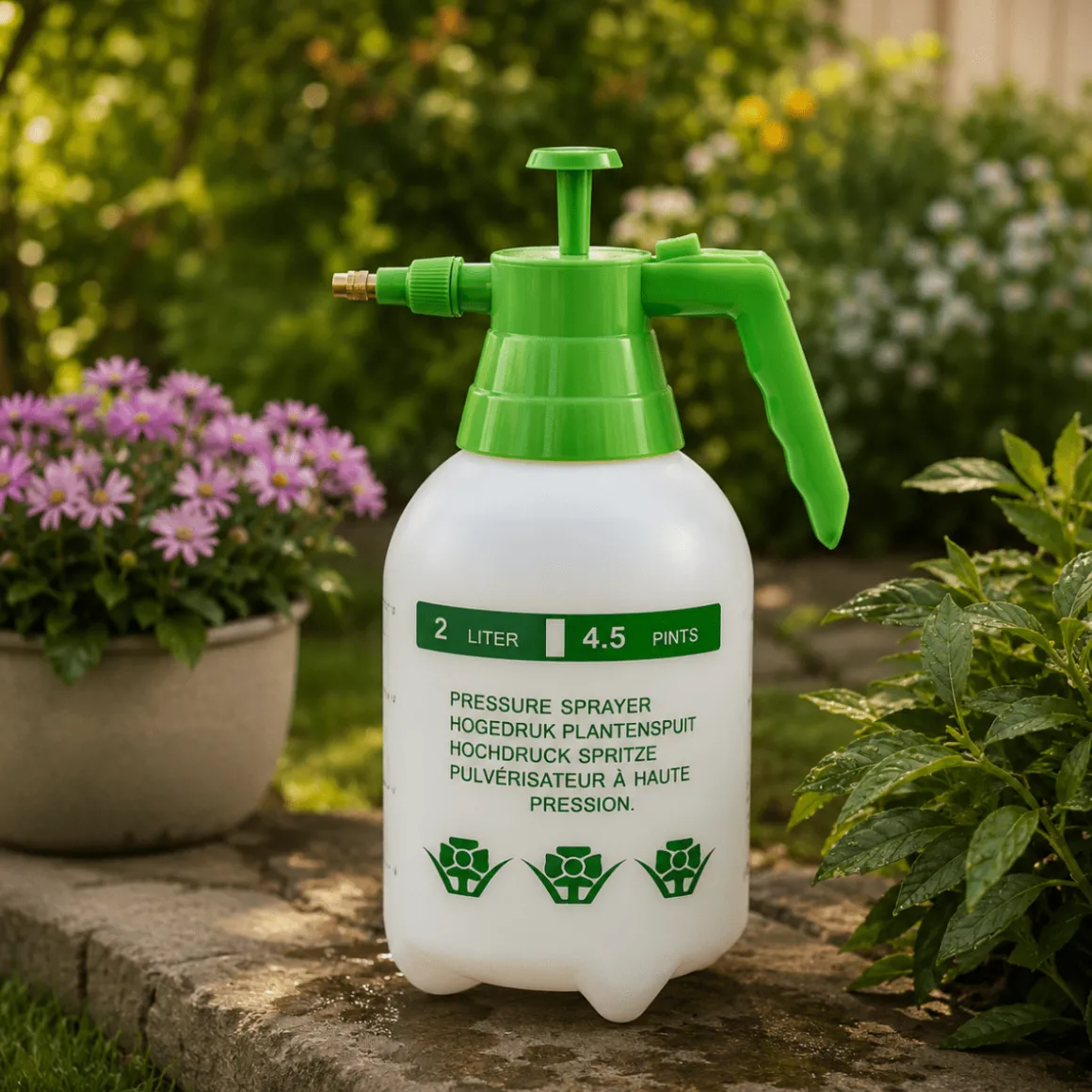 2 L Pressure Sprayer – Multi-Purpose Garden and Plant Mister