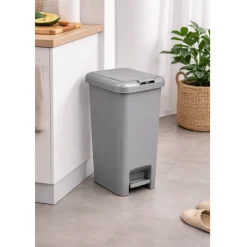 20L Rectangular Step-On Trash Can