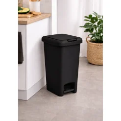 30L Rectangular Step-On Trash Can