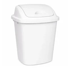 40L Swing Lid Trash Can
