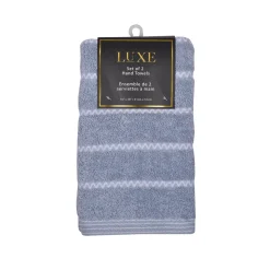 Luxe - 2pc Hand Towels 16x20