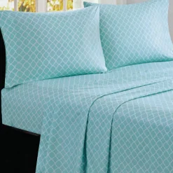 Luxury 6-Piece Bamboo Comfort Printed Sheet Set