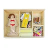 Magnetic Dress-Up Wooden Dolls