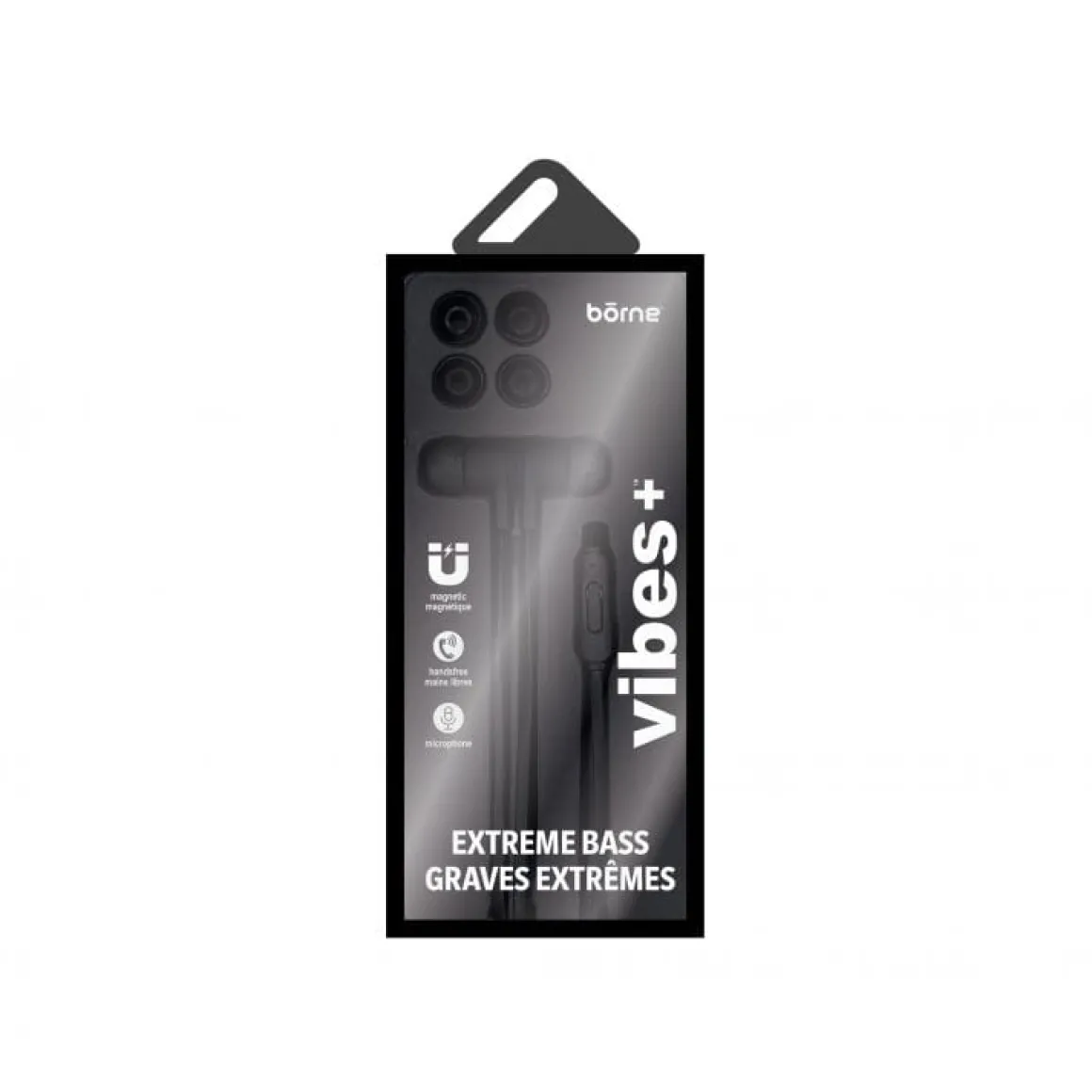 MAGNETIC WIRED NOISE ISOLATING EARBUDS WITH MIC AND EXTRA
