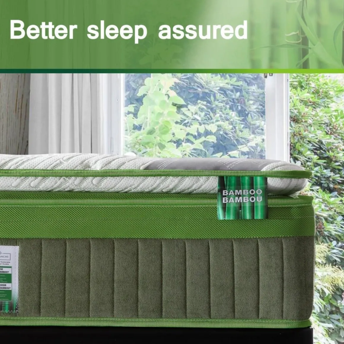 Maison Blanche | Chateau Royal - Bamboo Rolled Mattress