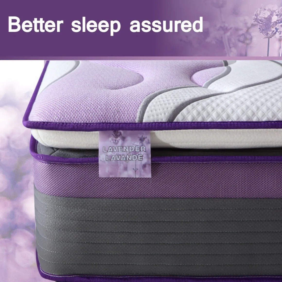 Maison Blanche | Chateau Royal - Lavender Scent Rolled Mattress