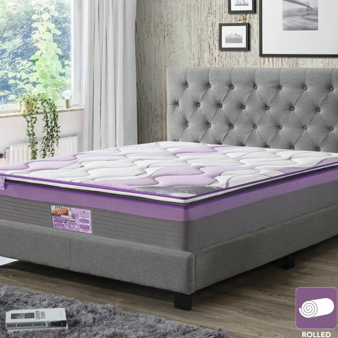 Maison Blanche | Chateau Royal - Lavender Scent Rolled Mattress