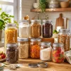 Mason Jar Set with 2-Piece Lids – 750 ml – Set of 12