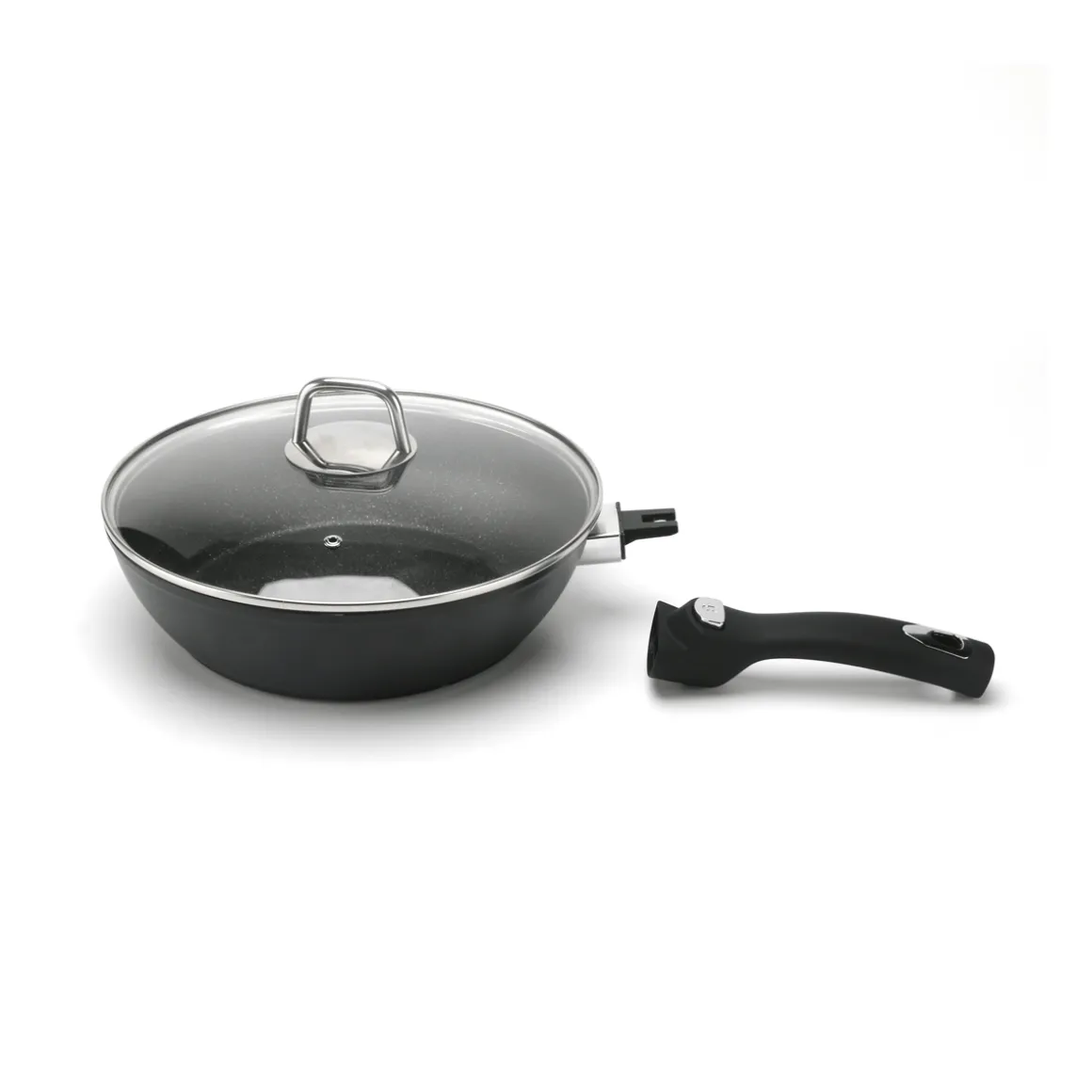 Massimo | 12-Piece Cookware Set - Black Rock Series