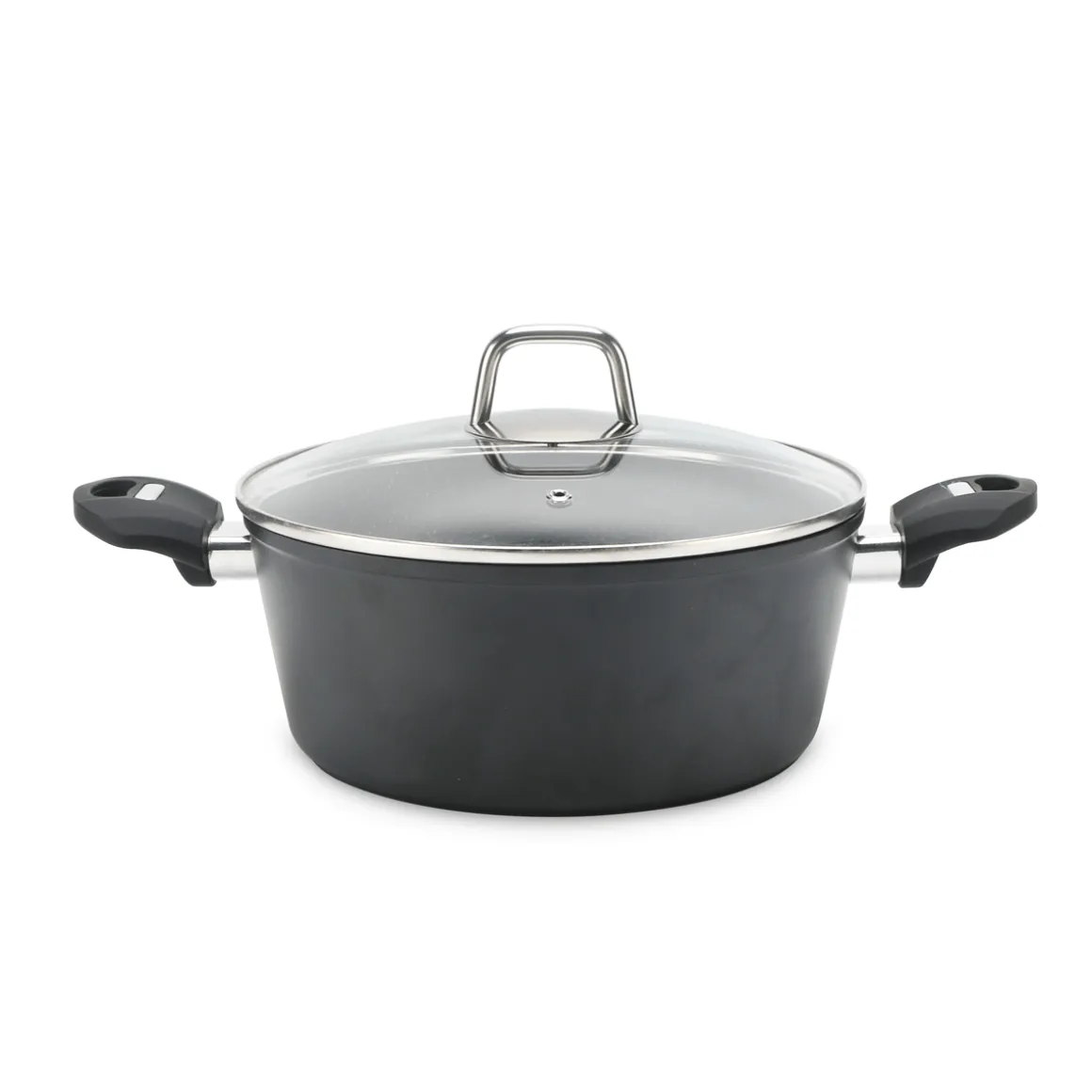 Massimo | 12-Piece Cookware Set - Black Rock Series