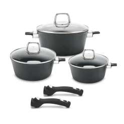 Massimo | 12-Piece Cookware Set - Black Rock Series