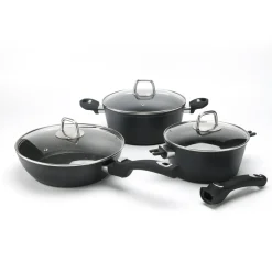 Massimo | 12-Piece Cookware Set - Black Rock Series