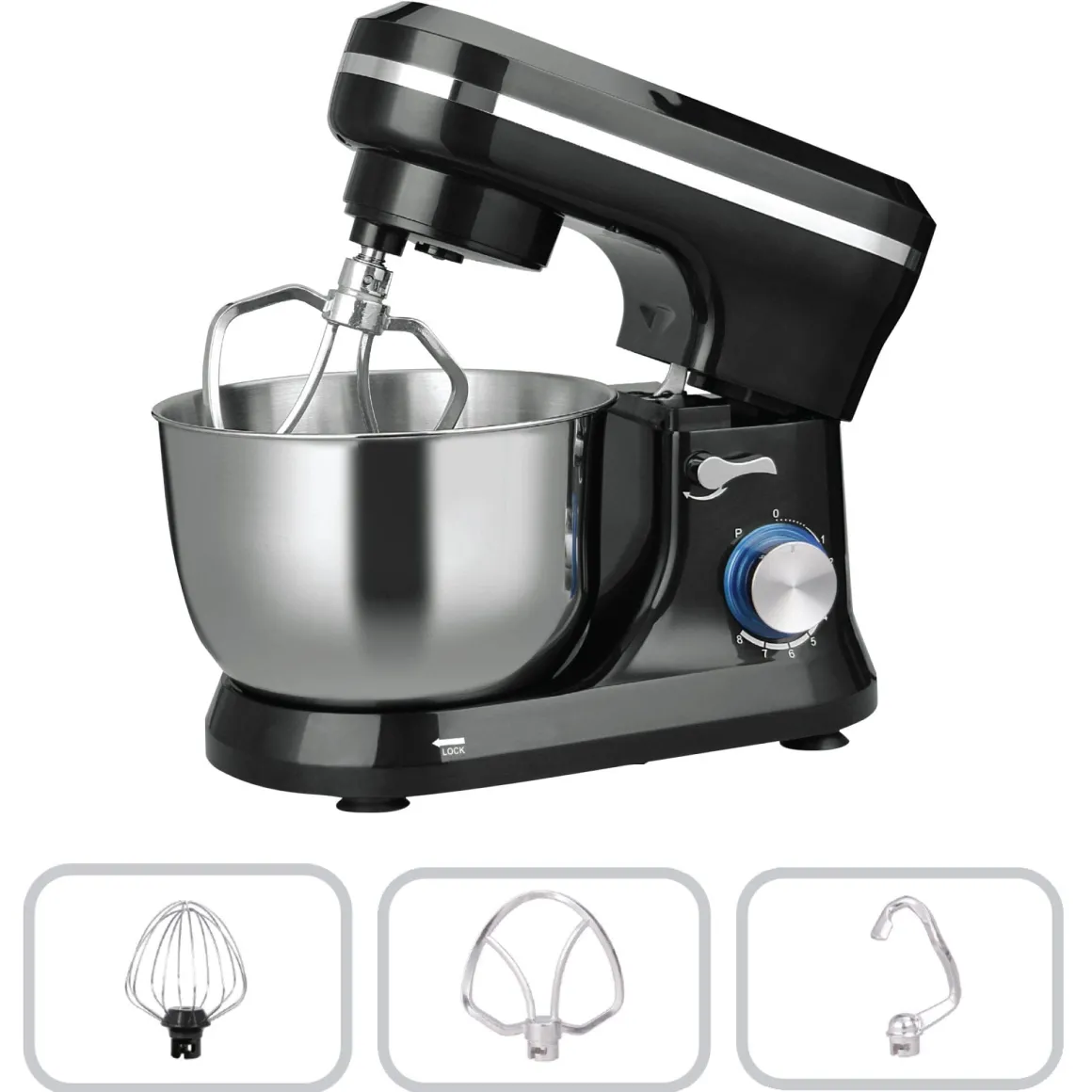 Massimo - 8-Speed Stand Mixer