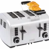 MASSIMO Stainless Steel 4 Slice Toaster