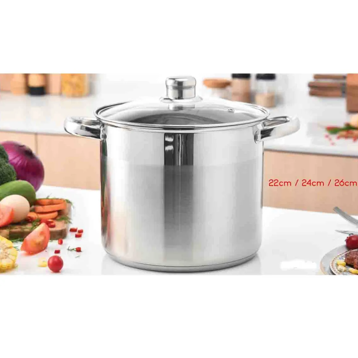 MASSIMO-Stockpot with Lid