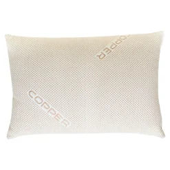 Memory Foam Pillow COPPER infused Fabric 27x19”