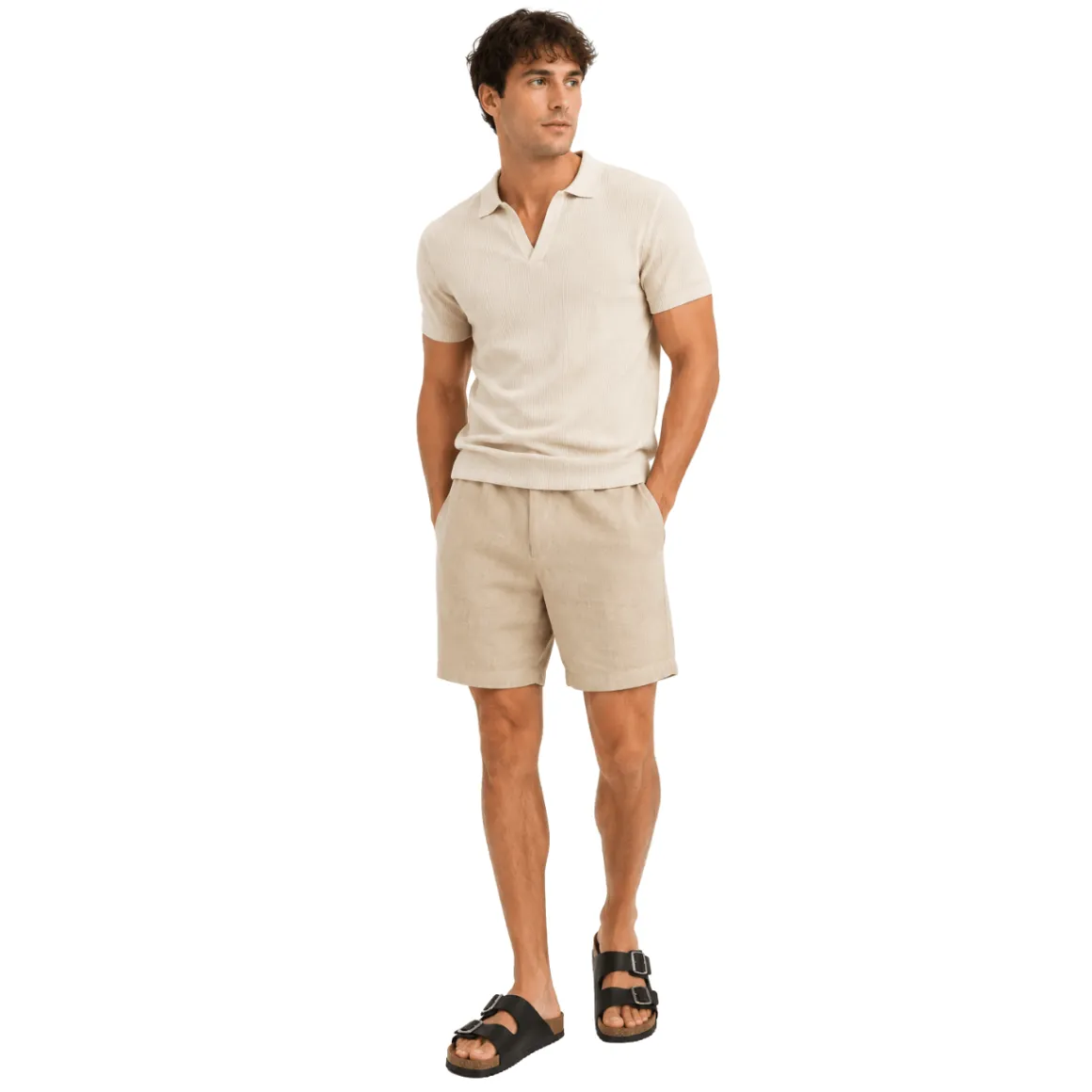 Men’s Double Buckle Comfort Sandals