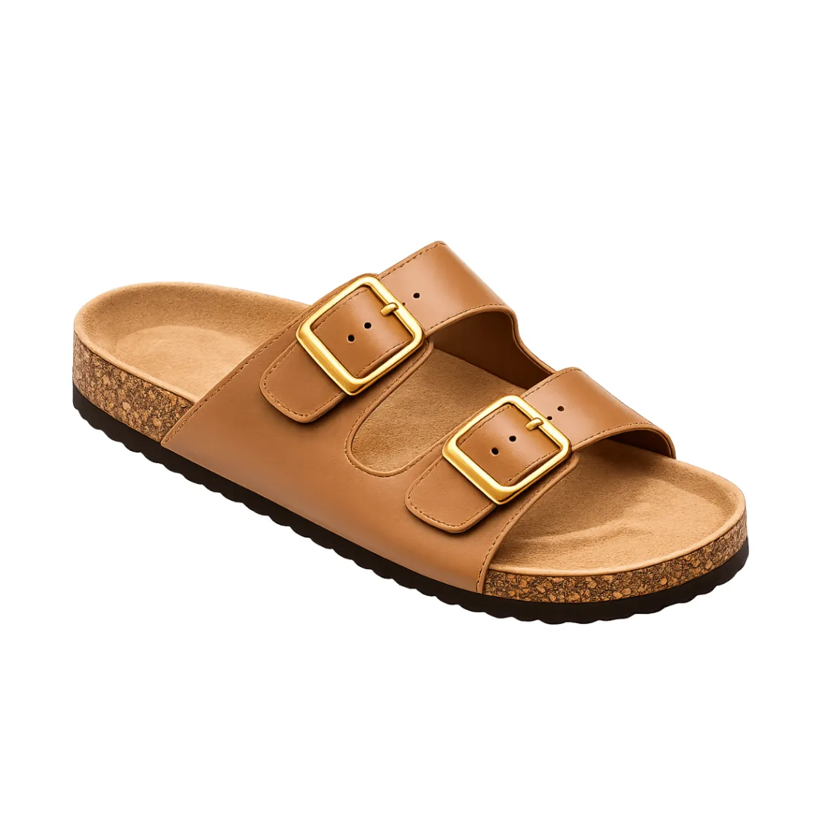 Men’s Double Buckle Comfort Sandals