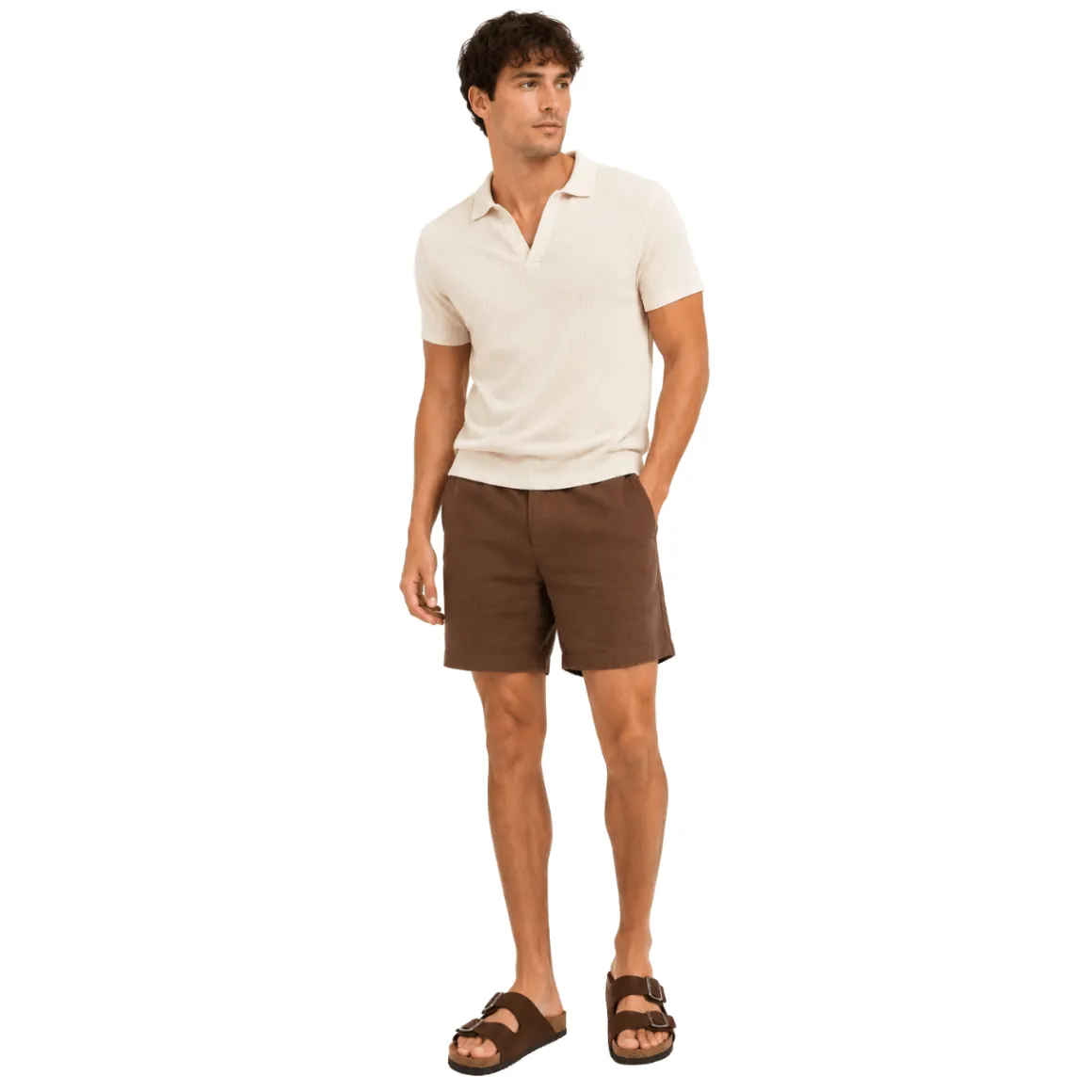 Men’s Double Buckle Comfort Sandals