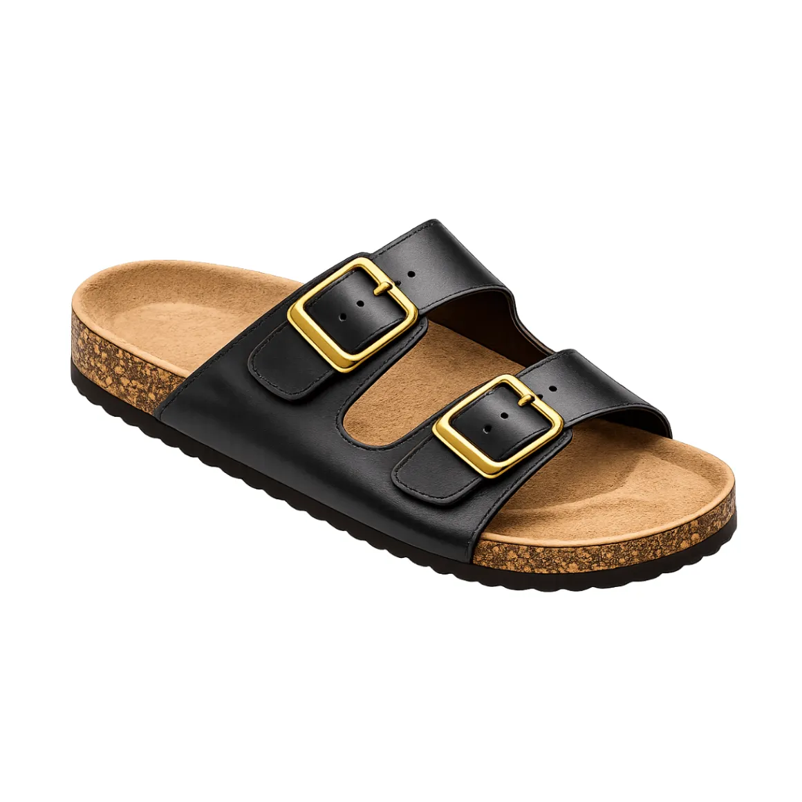 Men’s Double Buckle Comfort Sandals