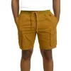 Men's Drawstring Cargo Shorts