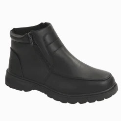 Men’s Everyday Comfort Ankle Boot with Side Zipper
