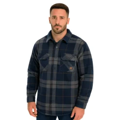 Men’s Plaid Flannel Overshirt