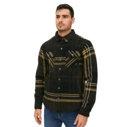 Men’s Plaid Flannel Overshirt