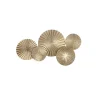 Metal Wall Art Circle Beige