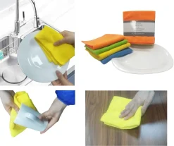 Microfiber Cleaning Cloths – 8-Pack