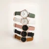 Minimalist Leather Strap Watch