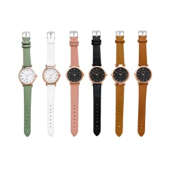 Minimalist Leather Strap Watch