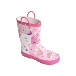 Misses Rubber Boots With Artwork