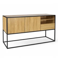 Modern Wood & Metal Sideboard