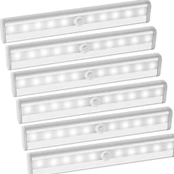 Motion Sensor Led Usb Rechargeable Cabinet Light