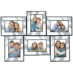 Multi-Opening Wall Photo Frame – 6 Openings