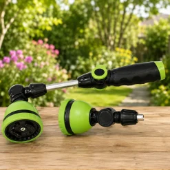 Multi-Pattern Irrigation Nozzle – Adjustable Garden Hose Spray Wand