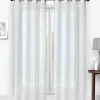 Natalia 2 Pk Jacquard Sheer Panels