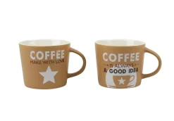 New Bone Mug 11oz Coffee Made With Love Asst Decals