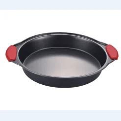 Non Stick Round Cake Pan 25cm with Silicone Handles