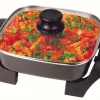 Non-stick Skillet With cover 8x8in