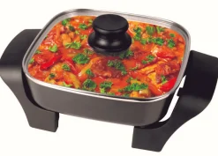 Non-stick Skillet With cover 8x8in