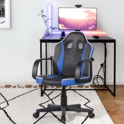 Office and Gaming Chair with Adjustable Height