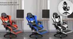 Office Gaming Chair PU leather