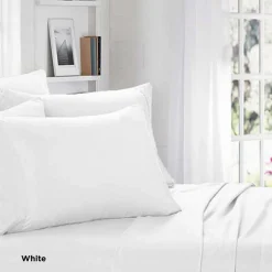 Organic Cotton White Duvet Cover Set