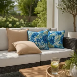 Outdoor Chair Cushion 17 x 17 in – Belize Tropical Print