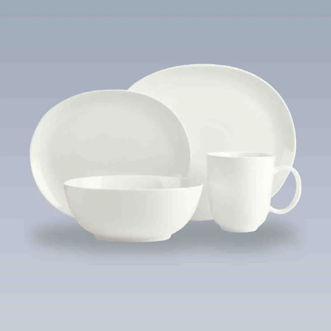 Oval 16pc Dinnerware Set