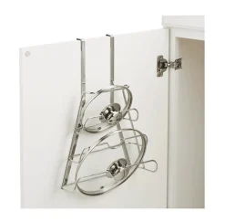 Over The Door Pot Lid Holder