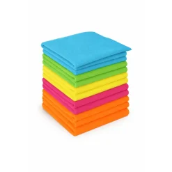 10-Pack Microfiber Cleaning Cloths – 35x35 cm (13.5x13.5")