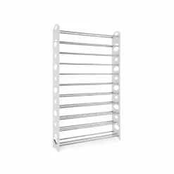 50 Pair Shoe Rack – Space-Saving Multi-Tier Storage Organizer